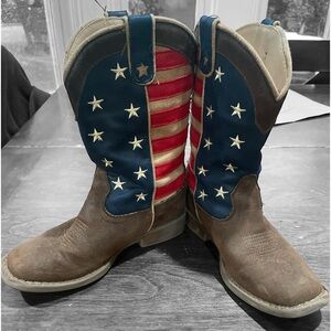 Boys American Cowboy boots (size 12)